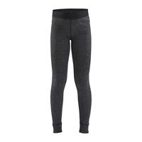 Craft 1909714 Core Wool Merino Set Jr - Black Melange - 110/116 - thumbnail