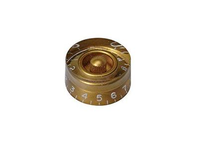 Boston KG-114 speed knop voor gitaar transparant goud (inch) Boston KG-114 speed knop voor gitaar transparant goud (inch)