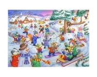 Fun In The Snow Puzzel 80 Stukjes - thumbnail