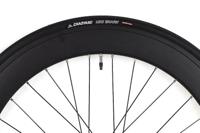 Chaoyang Mini Shark Band (28") 700x25c Zwart + Presta Binnenband 80mm - thumbnail