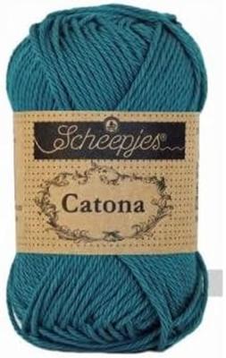 Scheepjes Catona 25g - 400 Petrol Blue
