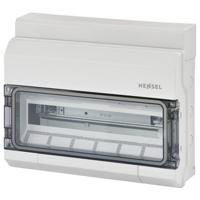 Hensel 6100001 KV 9118 Kleine verdeelkast Opbouw (op muur) Aantal groepen: 18 Aantal rijen: 1 Inhoud: 1 stuk(s) - thumbnail