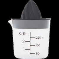 HEMA Vruchtenpers met maatbeker (zwart) - thumbnail