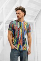 Carlo Colucci C3460 171 T-Shirt Heren Groen - Maat XS - Kleur: Groen | Soccerfanshop - thumbnail