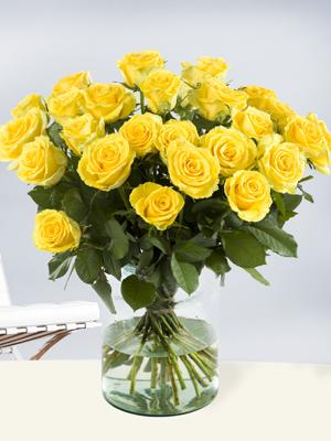 30 gele rozen - Good Times