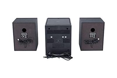 UNIVERSUM MS 300-21 Stereoset AUX, Bluetooth, CD, DAB+, FM, USB Acculaadfunctie, Incl. afstandsbediening, Incl. luidspreker, Wekfunctie 2 x 5 W Zilver