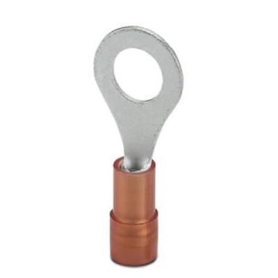 Phoenix Contact 3241205 Ringkabelschoen Dwarsdoorsnede (max.): 1.5 mm² Schachtdiameter: 6.5 mm Deels geïsoleerd Rood 100 stuk(s)
