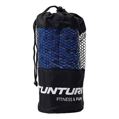 Tunturi Yoga handdoek l blauw l 180 x 63 cm