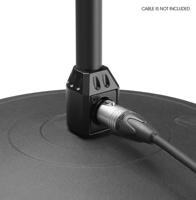 Gravity MS 23 XLR B microfoonstatief met zwanenhals zwart - thumbnail