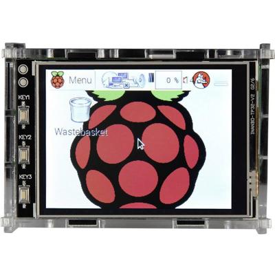 Joy-it 3.2TC Displaybehuizing Geschikt voor serie: Raspberry Pi® Acrylglas helder