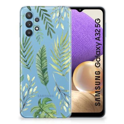 Samsung Galaxy A32 5G | TPU Case | Leaves