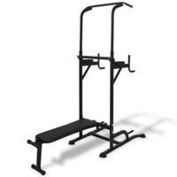 VidaXL Fitness apparaat met sit-up bankje - thumbnail