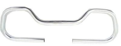 Kalloy Vlinderstuur city / trekking aluminium ø25,4 x 595 mm - zilver