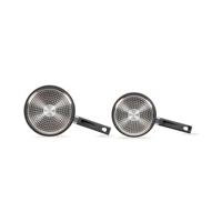 Set van 2 steelpannen - LIVOO - MEP154N - Antiaanbaklaag zonder PFOA of PFOS - Siliconen handvat - Alle kookplaten inclusief inductie - thumbnail