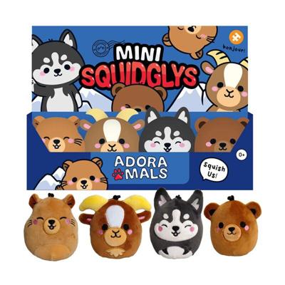 Squidglys Adoramals Berg Dieren Mini Sleutelhanger