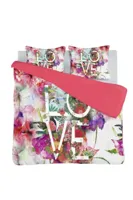 Premium Dekbedovertrek Love Fuchsia - 240 x 220 cm - thumbnail