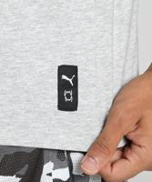 Heren-T-Shirt met Korte Mouwen Puma The Hooper 3 Lichtgrijs - Maat: M - thumbnail