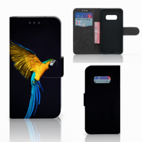 Samsung Galaxy S10e | Telefoonhoesje | Met pasjeshouder | Papegaai - thumbnail