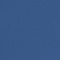 Kuipstoel met voetenbank stof blauw - thumbnail