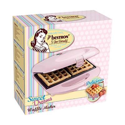 Bestron ASW401P wafelijzer 2 wafel(s) 700 W Roze Bestron ASW401P wafelijzer 2 wafel(s) 700 W Roze