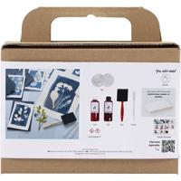 Creativ Company Toolkit voor cyanotypie, accessoires, blauw, 1 doos - thumbnail