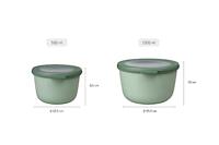 Mepal multikom cirqula 1000 ml - nordic black - thumbnail