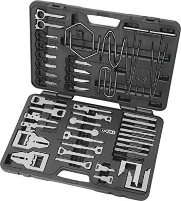 KS Tools 500.1380 Radio-/navigatiesysteem demontage en montageset, 52-delig KS Tools 500.1380 Radio-/navigatiesysteem demontage en montageset, 52-delig