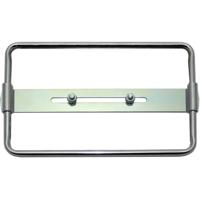 Kentekenplaat-houder 210x140 Alu Motor chroom - thumbnail