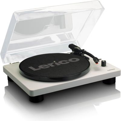 Platenspeler met ingebouwde luidsprekers USB-codering Grijs