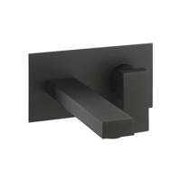 Crosswater Verge inbouw wastafelkraan 21cm uitloop zwart mat VR121WNM - thumbnail