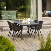 Hartman Tuintafel 'Sophie Studio' HPL, 170 x 100cm, kleur Zwart - thumbnail