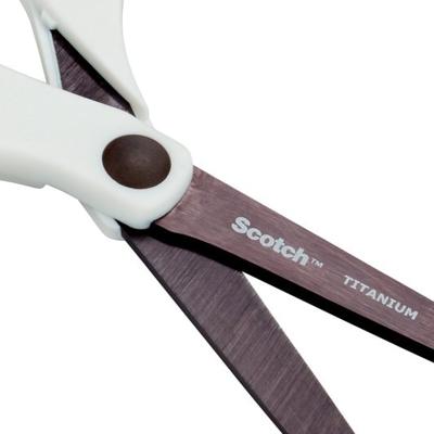 Schaar scotch 20cm titanium groot oog groen bl Schaar scotch 20cm titanium groot oog groen bl