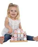 Label Label Stapelhuis roze - thumbnail