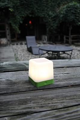 Lutec Table Cube LED-Solarlamp (groen)