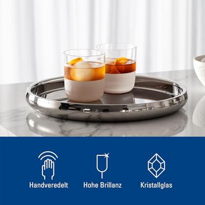 VILLEROY & BOCH - Manufacture Rock Blanc - Whiskeyglas 0,25l set/4 - thumbnail