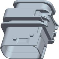 TE Connectivity 1-1564414-1 Female behuizing (board) HDSCS, MCP Totaal aantal polen: 12 Inhoud: 1 stuk(s) - thumbnail