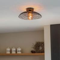 QAZQA Oosterse plafondlamp zwart 40 cm - Glan - thumbnail