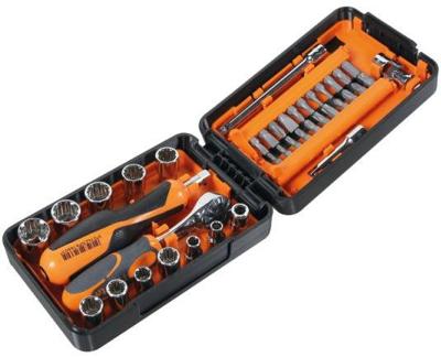 Beta 900/C39N Assortiment van 11 zeskant doppen | 21 bitjes en 7 toebehoren - 009000947 009000947
