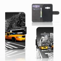 Samsung Galaxy Xcover 3 | Xcover 3 VE | Flip Cover | New York Taxi - thumbnail