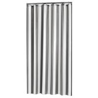 Douchegordijn Sealskin textiel Linje 100% Polyester 180x200 grijs - thumbnail