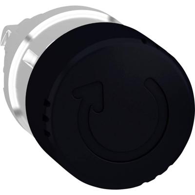 Schneider Electric ZB4BS42 ZB4BS42 Terugstelbaar, Vergrendelbaar (Ø) 22 mm Zonder markering Chroom, Zwart 1 stuk(s)