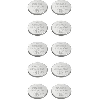 VOLTCRAFT Knoopcel CR2032 3 V 10 stuk(s) 220 mAh Lithium VC-16107995