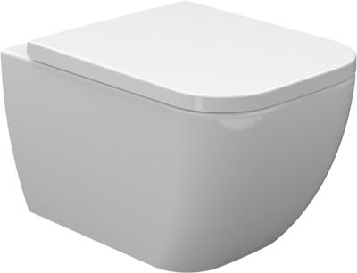 Hangtoilet Wiesbaden Sky Compact 47cm QuickRelease (incl. zitting)
