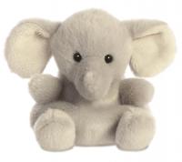 Aurora knuffelolifant Palm Pals junior 13 cm pluche grijs - thumbnail
