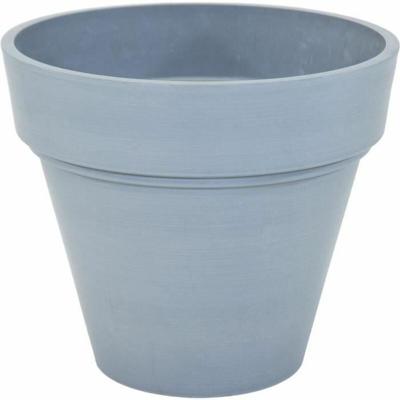 Pot - MEGA COLLECTIONS - Ecostone Plantenbak - Ø 41 cm - H 35 cm - Grijs