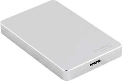Q-CONNECT externe harde schijf USB 3.0, zilver, 2 TB