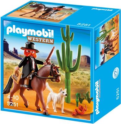 PLAYMOBIL® Western 5251 Sheriff te paard OP=OP
