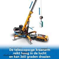LEGO City 60409 Gele mobiele bouwkraan, cadeaubouwset voor kinderen - thumbnail