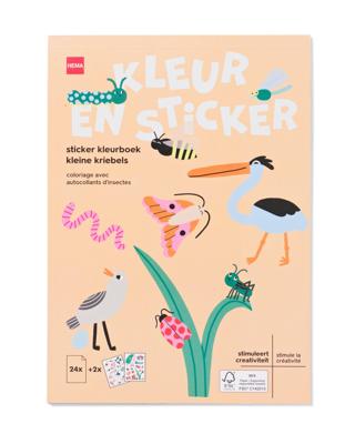 HEMA Sticker Kleurboek A5 Kleine Kriebels