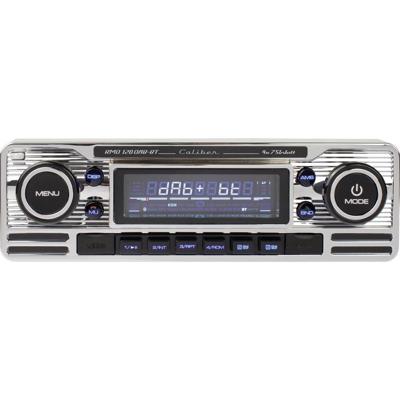 Autoradio met DAB+ - USB - Bluetooth® technologie 4x75Watt - Retro look Chrome (RMD120DAB-BT)